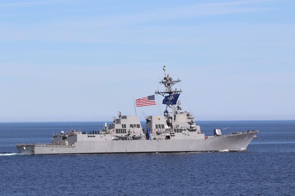 The USS Spruance will join the US Southern Border Security Mission underway off the West Coast