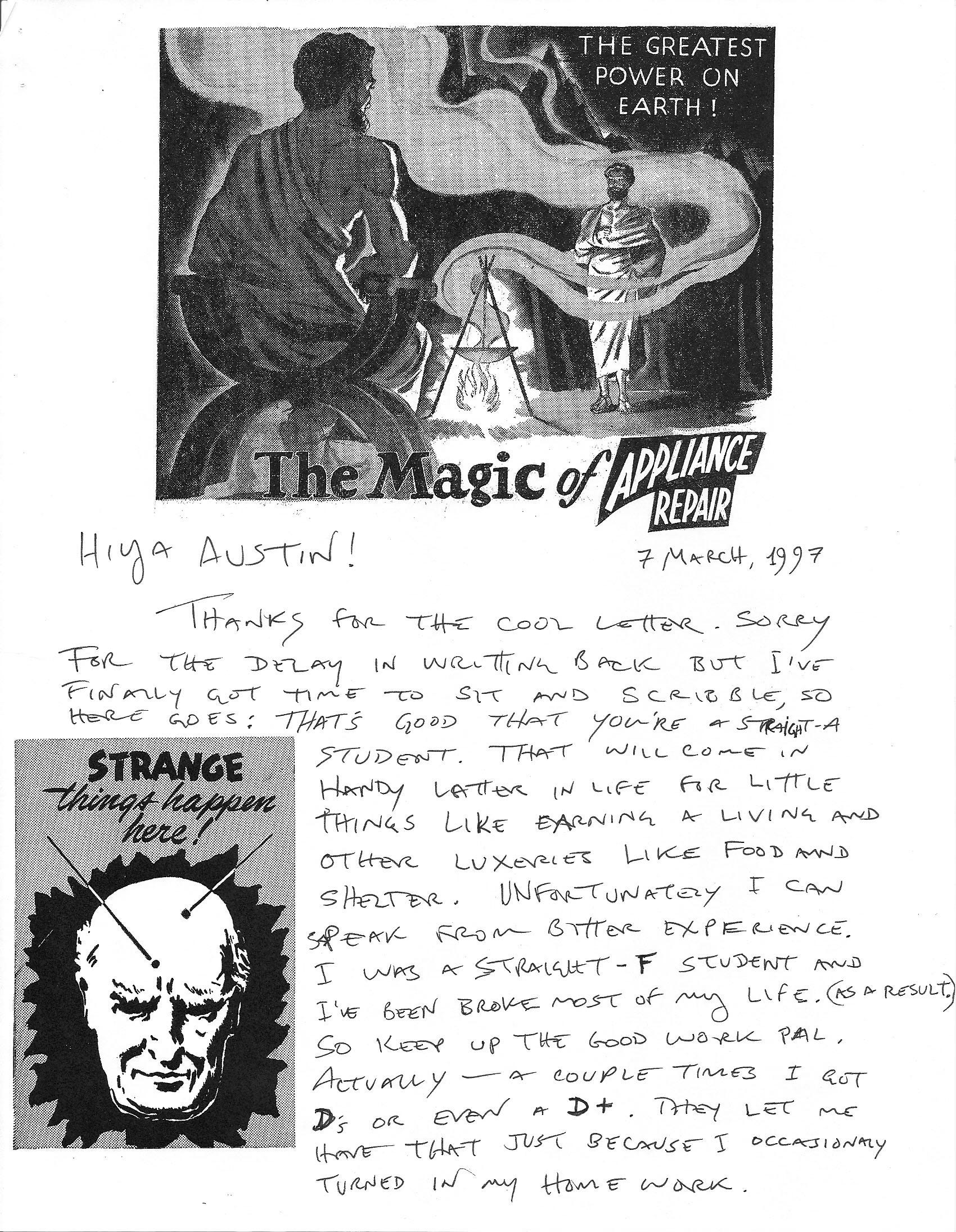 The letter that changed my life