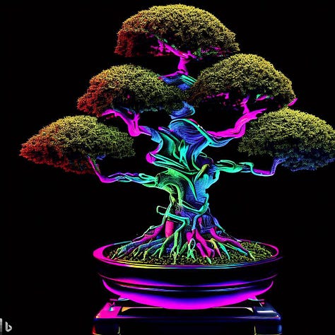 A variety of AI-generated images with multiple styles