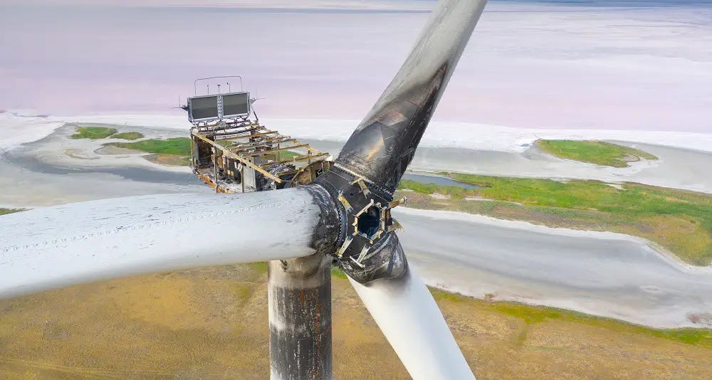 wind turbine failure