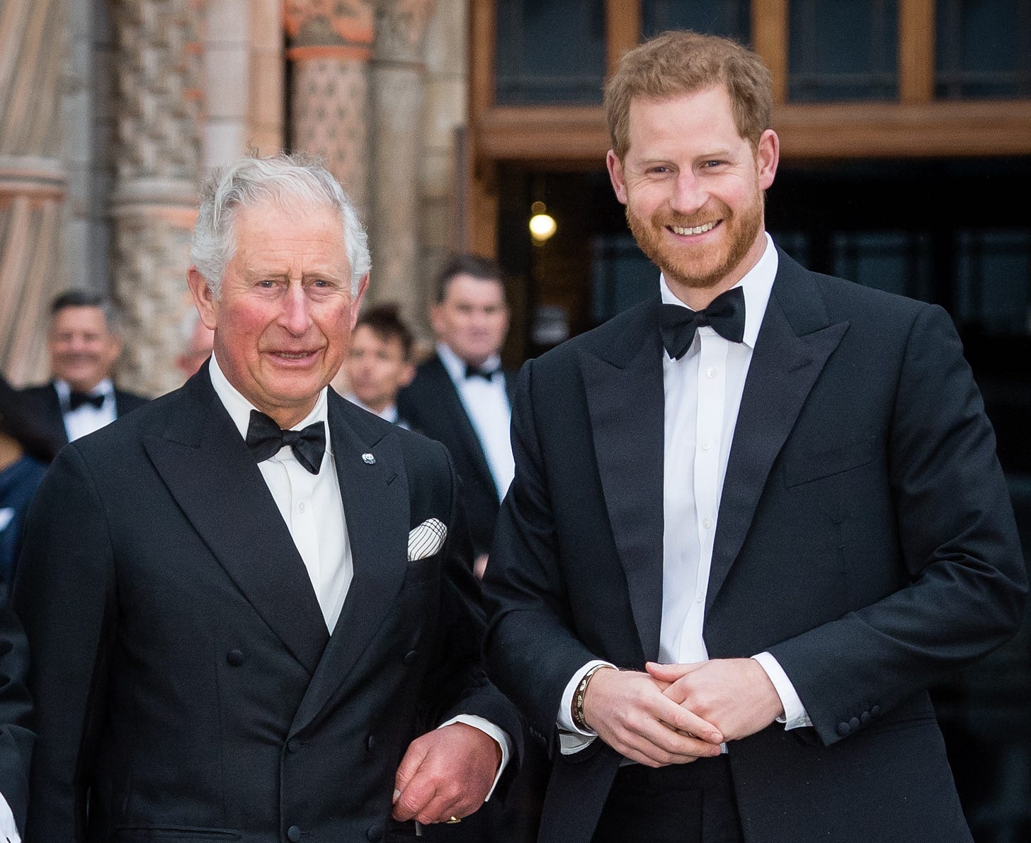 King Charles and Prince Harry King Charles and Prince Harry