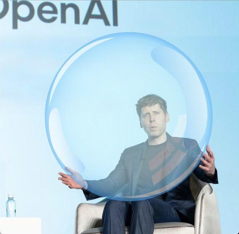 Sam Altman just called AI market a bubble : r/ChatGPT