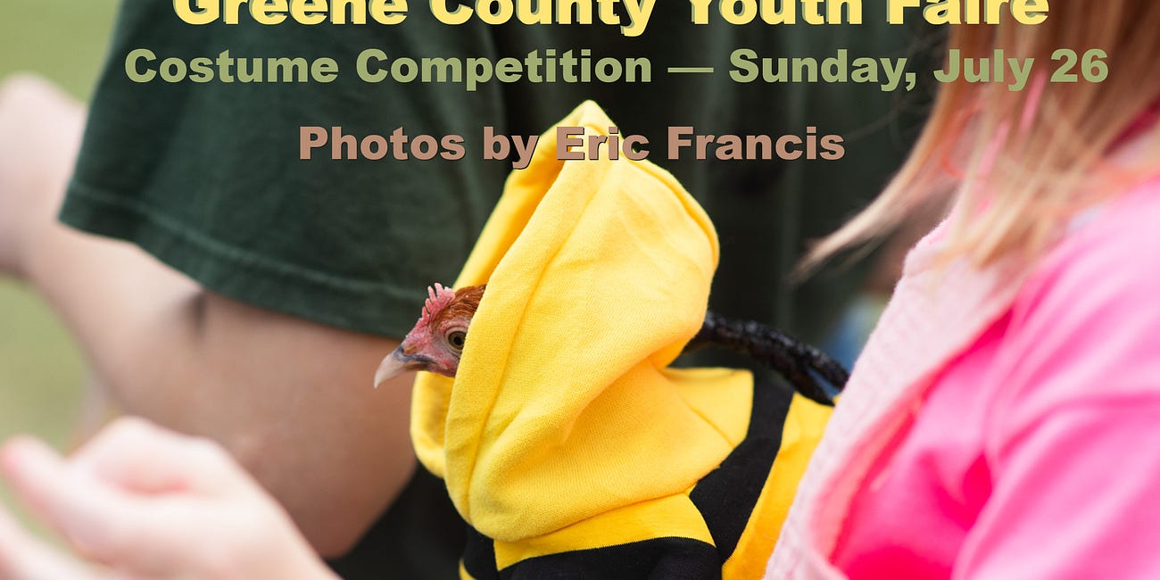 Greene County Youth Faire — Critter and Kid Costume Competition