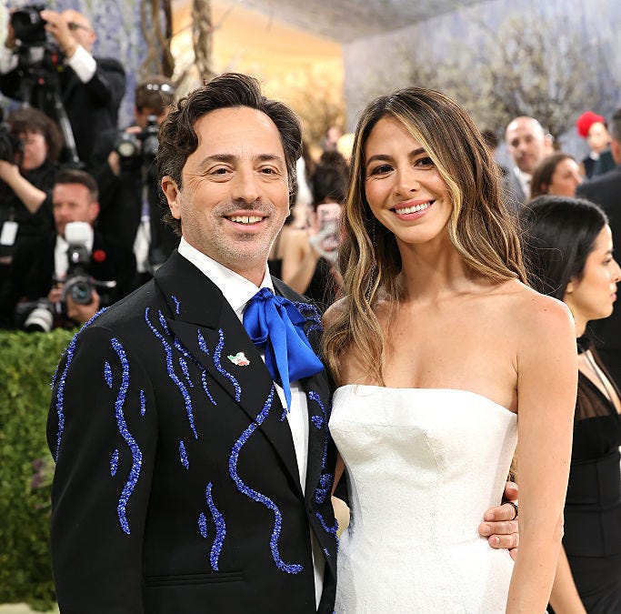 Sergey Brin's MAGA Girlfriend Tells It Like It Is...