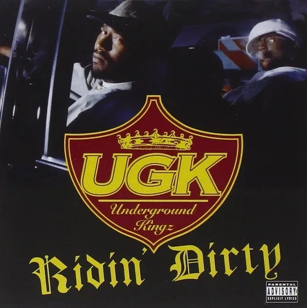 Cover art for Ridin' Dirty by UGK