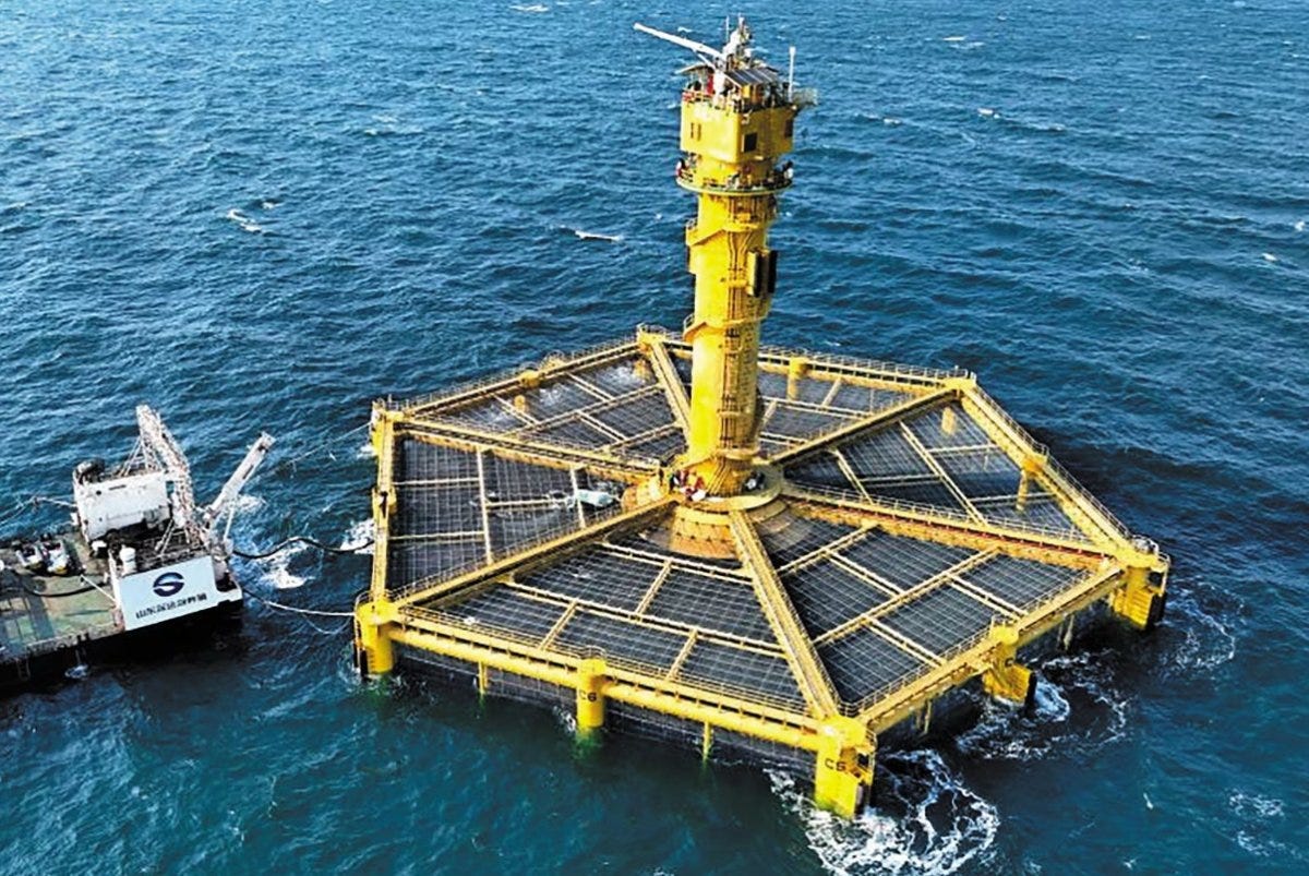 China's Shen Lan 2 Fish Farm China's Shen Lan 2 Fish Farm