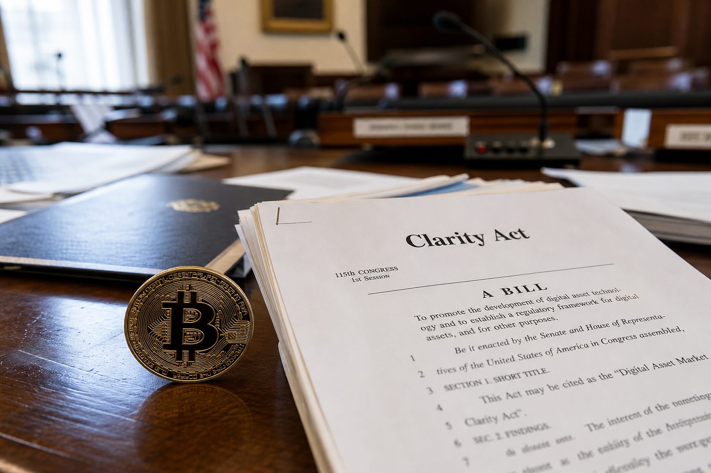 Clarity Act, la nuova legge Usa su Bitcoin e criptovalute con importanti  conseguenze per il mercato sta per essere approvata