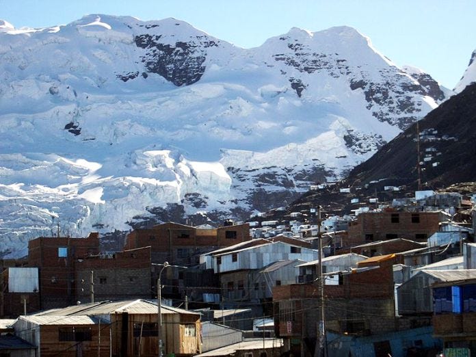 Este é o lugar mais alto da Terra onde os humanos vivem.