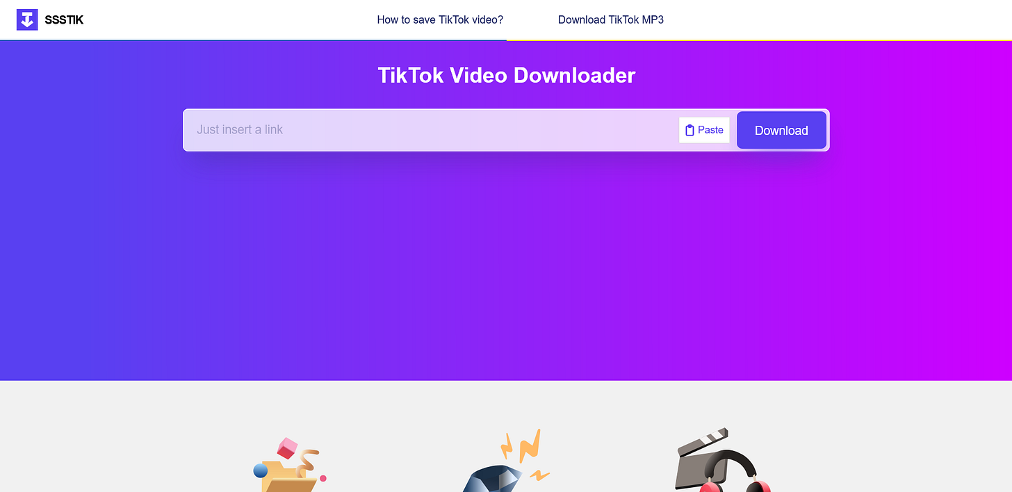 TikTok Downloader - Download TikTok Video Without Watermark