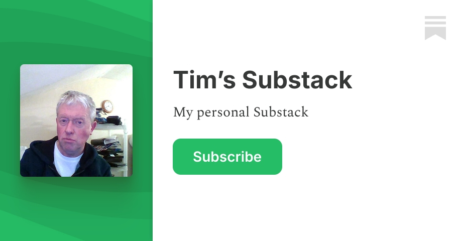 Tim’s Substack | Substack