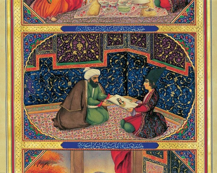 Illustration from "One Thousand and One Nights" Illustration from "One Thousand and One Nights"