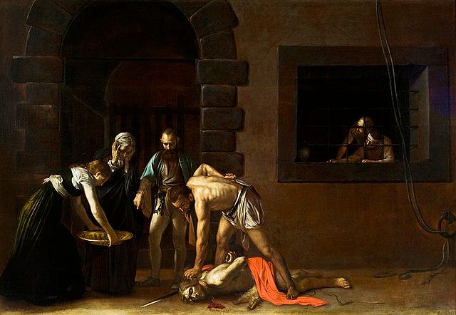 The Beheading of Saint John the Baptist (Caravaggio) - Wikipedia