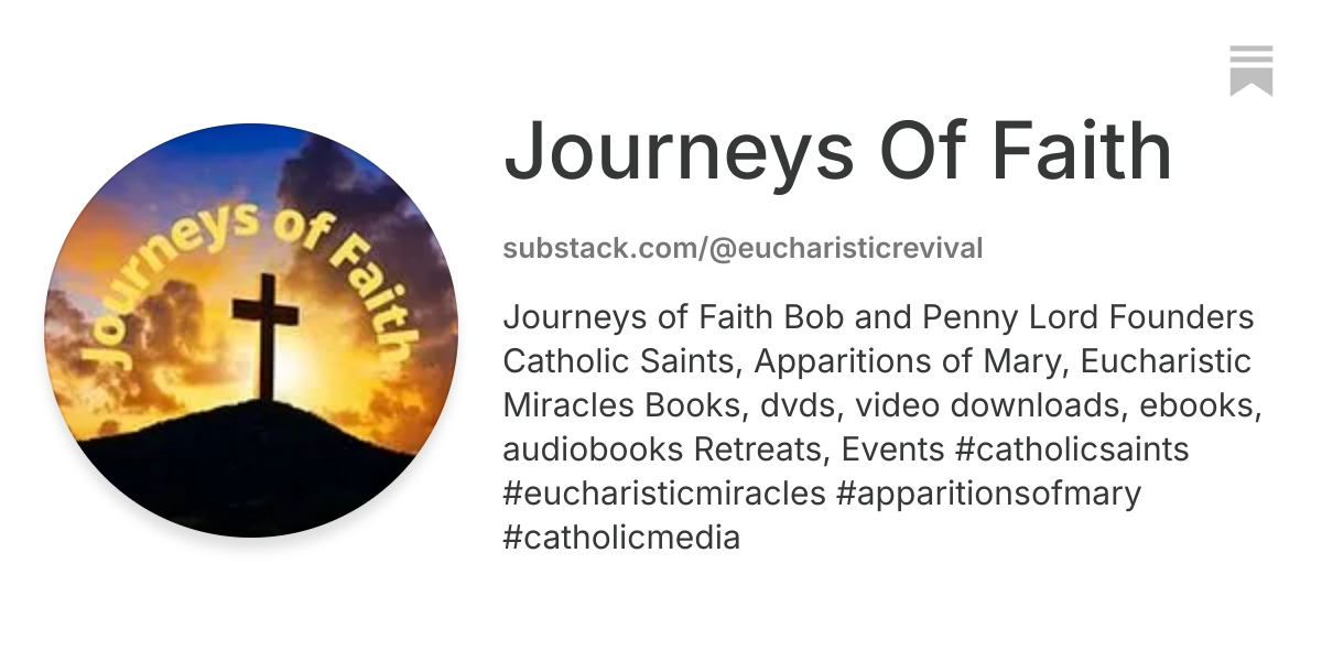 Journeys Of Faith | Substack