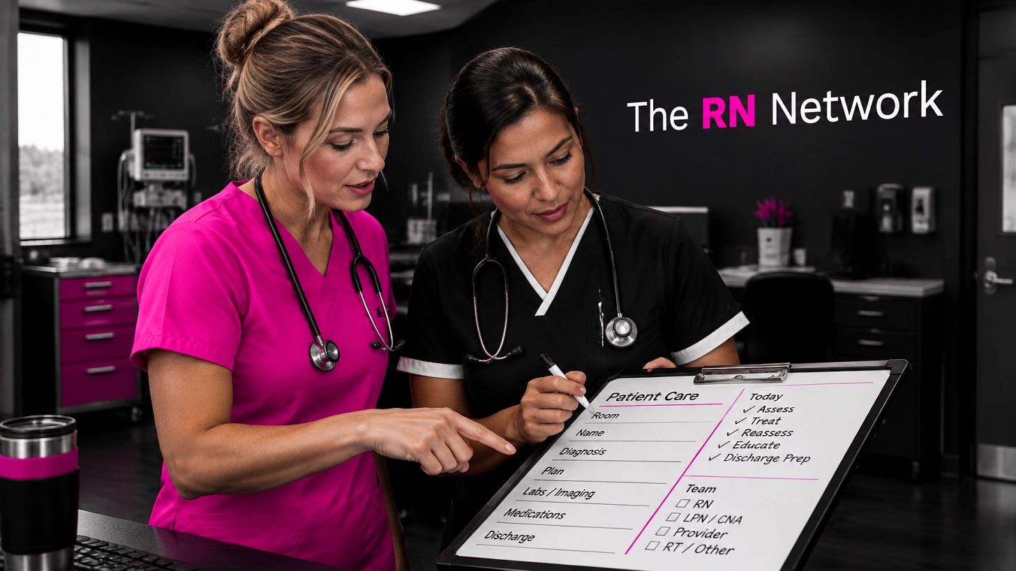 Nurses collaborating in a critical access hospital Nurses collaborating in a critical access hospital