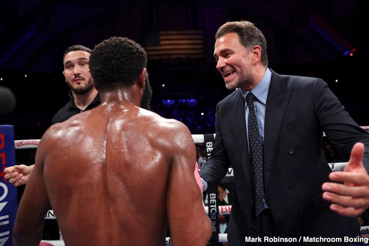 Image: A Rotten Deal? Hearn Demands "Ambition" from Norman Jr. While Eyeing Hometown Unification for Jaron Ennis