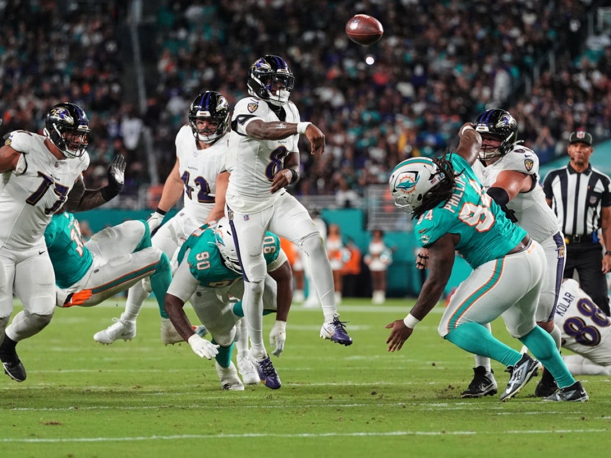 Ravens 28, Dolphins 6: Lamar Jackson lights up Miami Ravens 28, Dolphins 6: Lamar Jackson lights up Miami