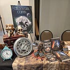 BTS of TeslaCon before I'm off to Fables and Flames THIS FRIDAY! 💖⚙️📚