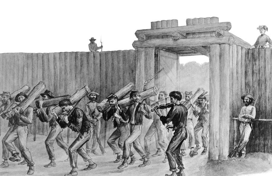 Civil War Florence Stockade #3 by Granger Civil War Florence Stockade #3 by Granger