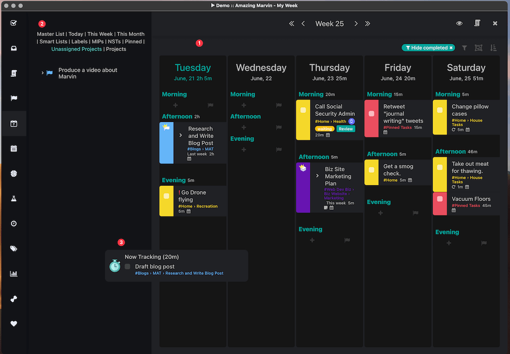 The Amazing Marvin Desktop App, Features and Setup - Mac Automation Tips The Amazing Marvin Desktop App, Features and Setup - Mac Automation Tips