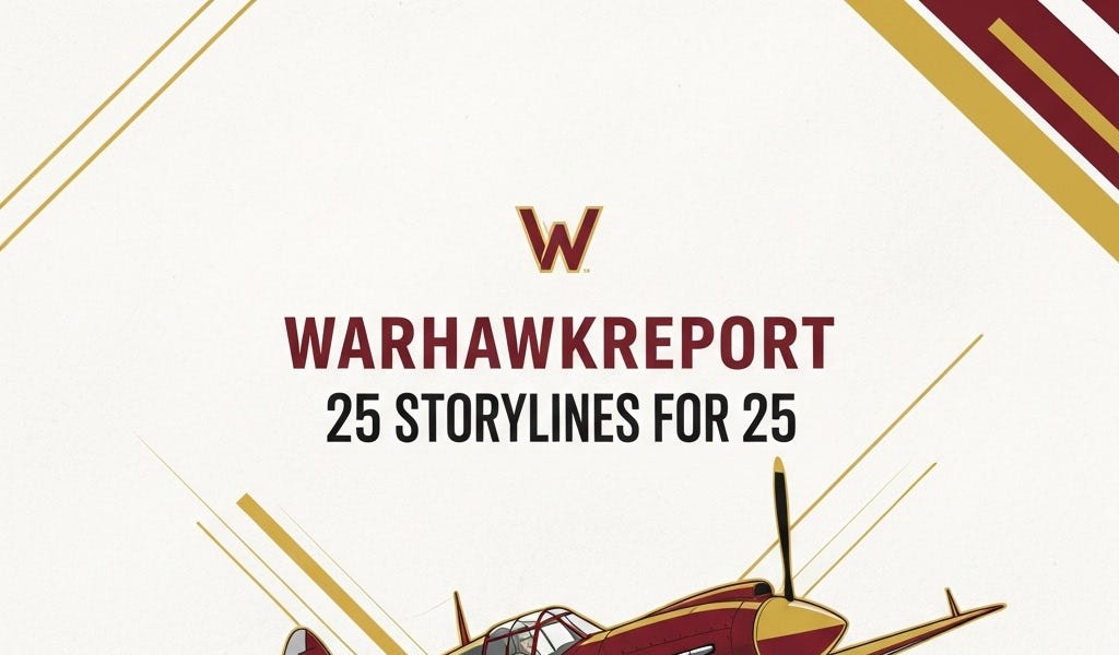 25 storylines for the 2025 season - WarhawkReport