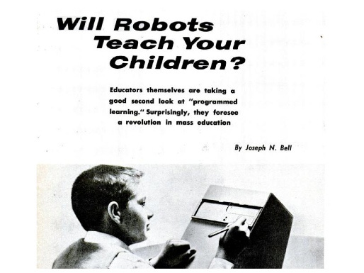 Teaching Machines: A Brief History of "Teaching at Scale" #t509Massive