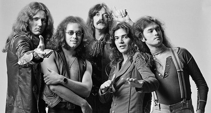 Smoke on the water" cumple años - Notas