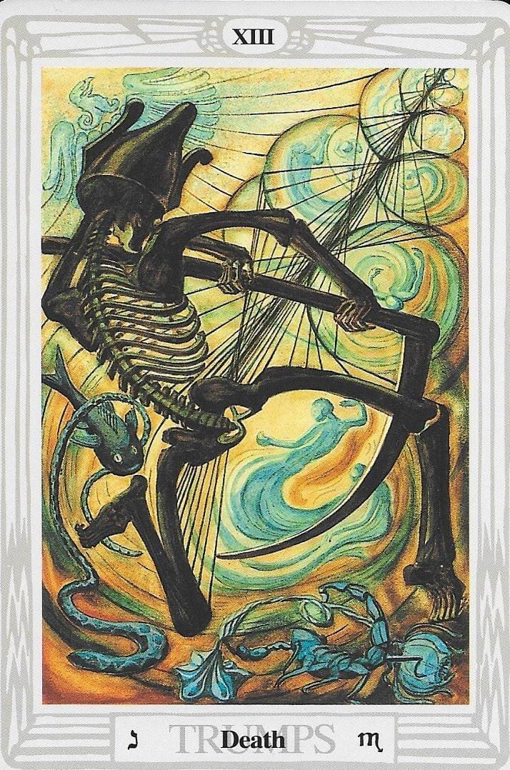 The Tarot of Eli, LLC: The Thoth Tarot-ATU/Key 13-Death...