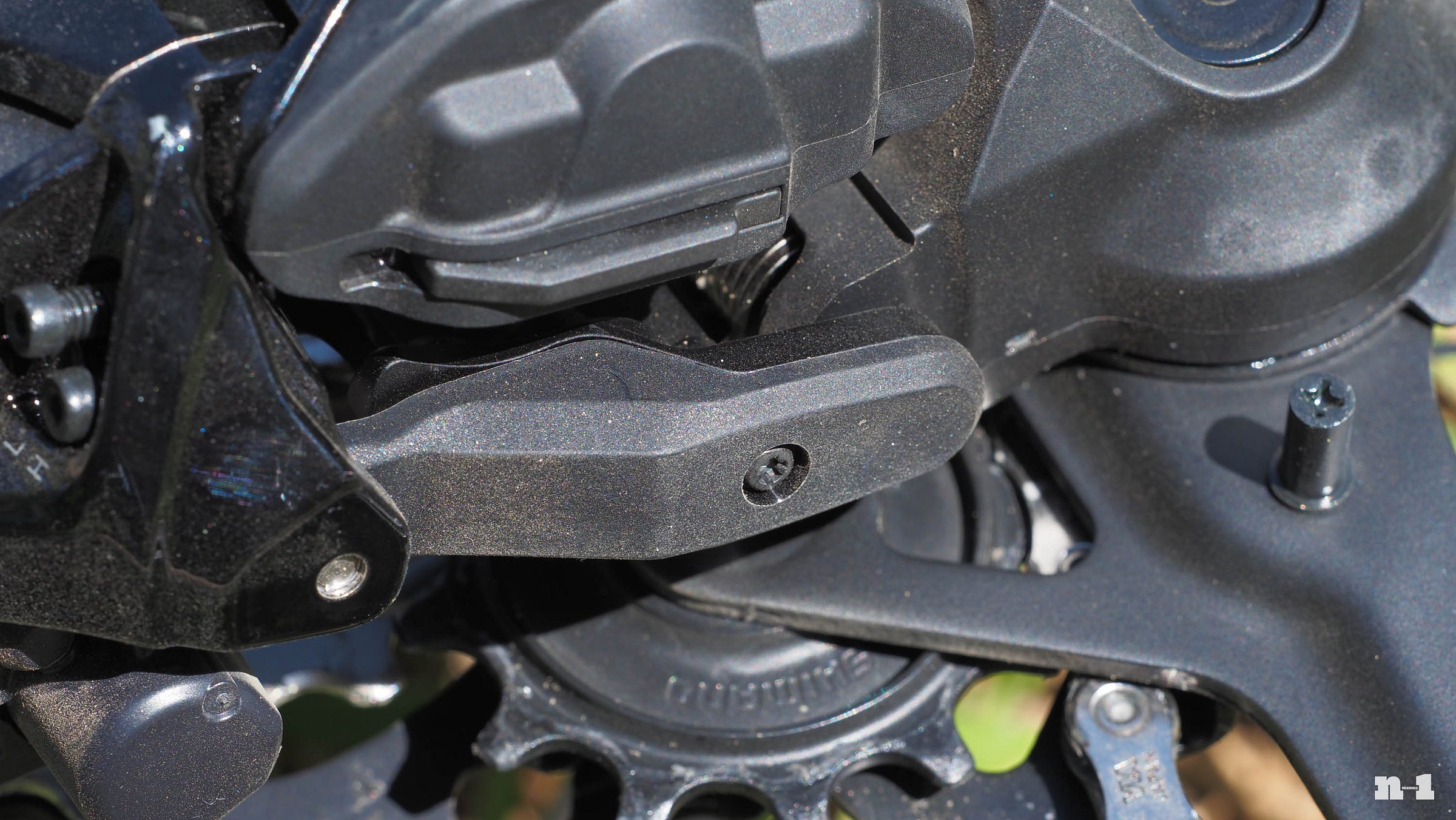Shimano GRX Di2 1x skidplate