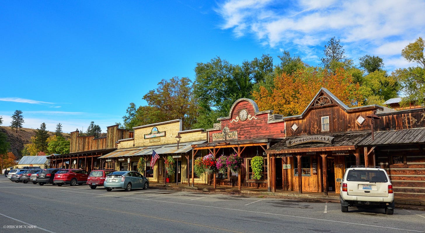 Western Streets of Winthrop, Washington | Winthrop, North cascades ...