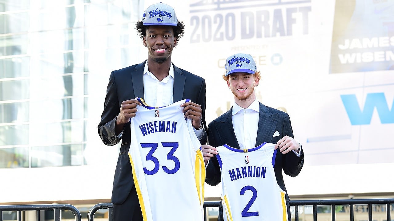 Warriors Sign James Wiseman and Nico Mannion | Golden State Warriors