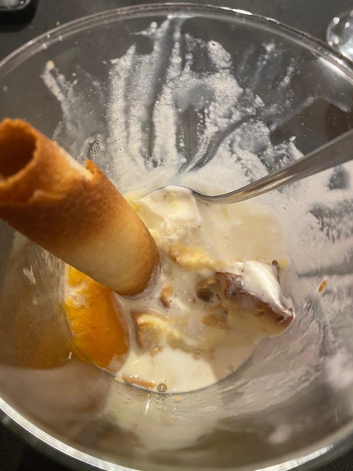 Croquetas, Roast beef, Lamb, and the Basque version of halo-halo
