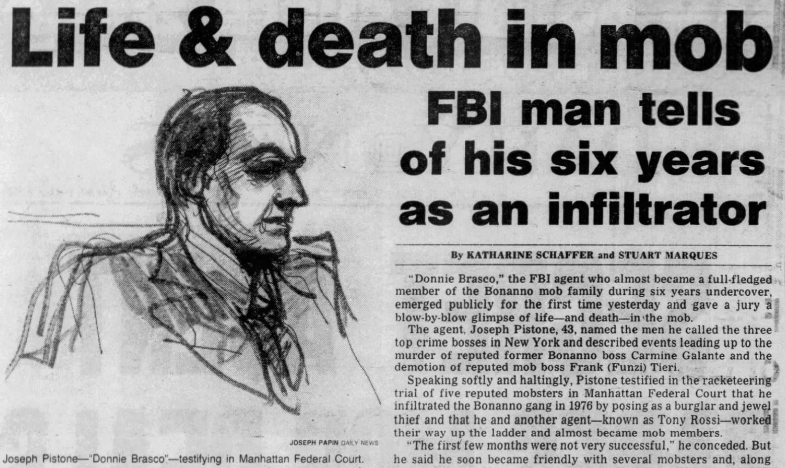 Was Lefty Ruggiero Killed