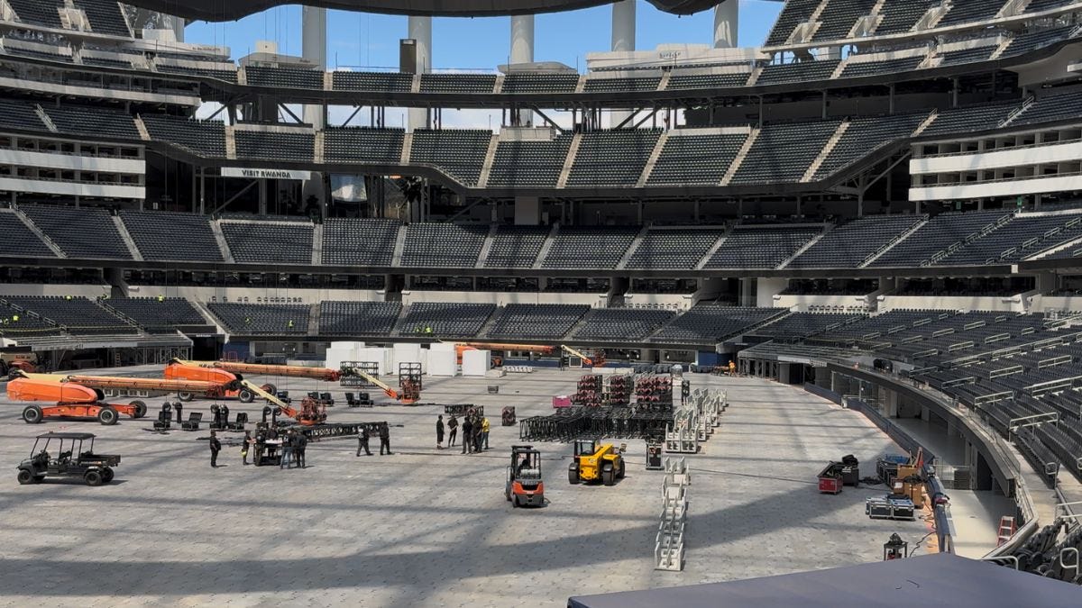 2026 FIFA World Cup pitch under construction at LA's SoFi Stadium – NBC Los Angeles 2026 FIFA World Cup pitch under construction at LA's SoFi Stadium – NBC Los Angeles