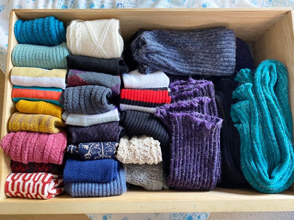 How To Organize Your Sock Drawer | The Best Way To Fold Socks - Cute But  Crazy Socks