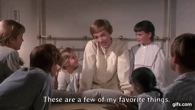 "My Favorite Things" from The Sound Of Music