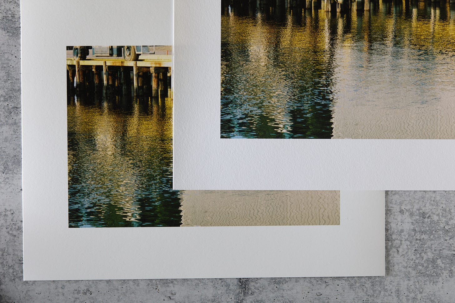 Canson Arches 88 bottom, Moab Entrada Bright top