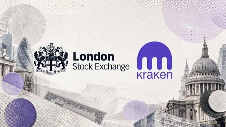 بورصة لندن تتجه إلى عالم الأسهم المرمّزة بشراكة مع منصة Kraken - Detafour بورصة لندن تتجه إلى عالم الأسهم المرمّزة بشراكة مع منصة Kraken - Detafour