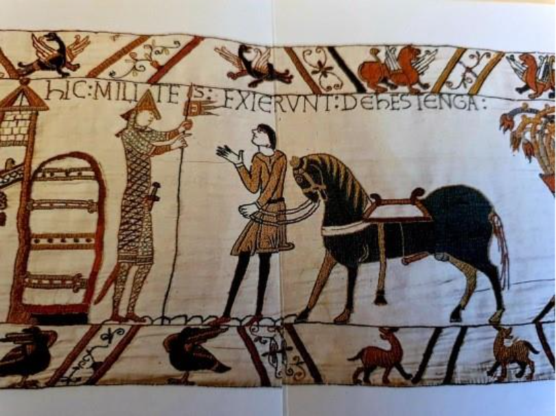 The Bayeux Tapestry, penis example, William the Conquerer