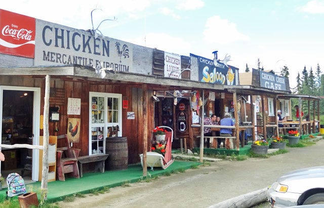 Chicken, Alaska.