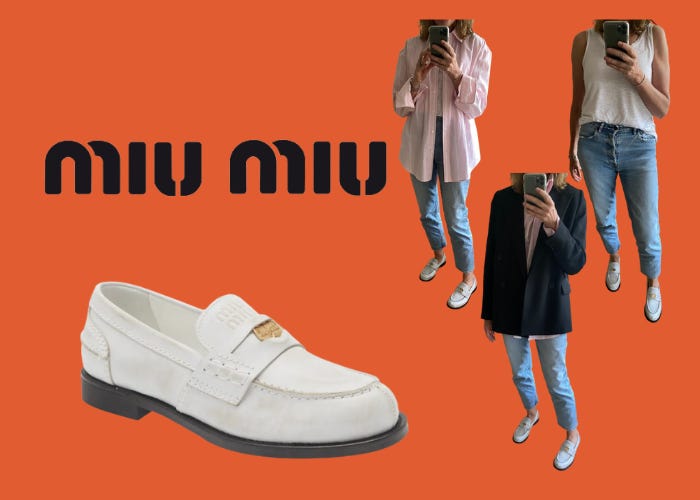 Miu Miu Penny Loafer - by Kelly Williams and Jennie Rogers