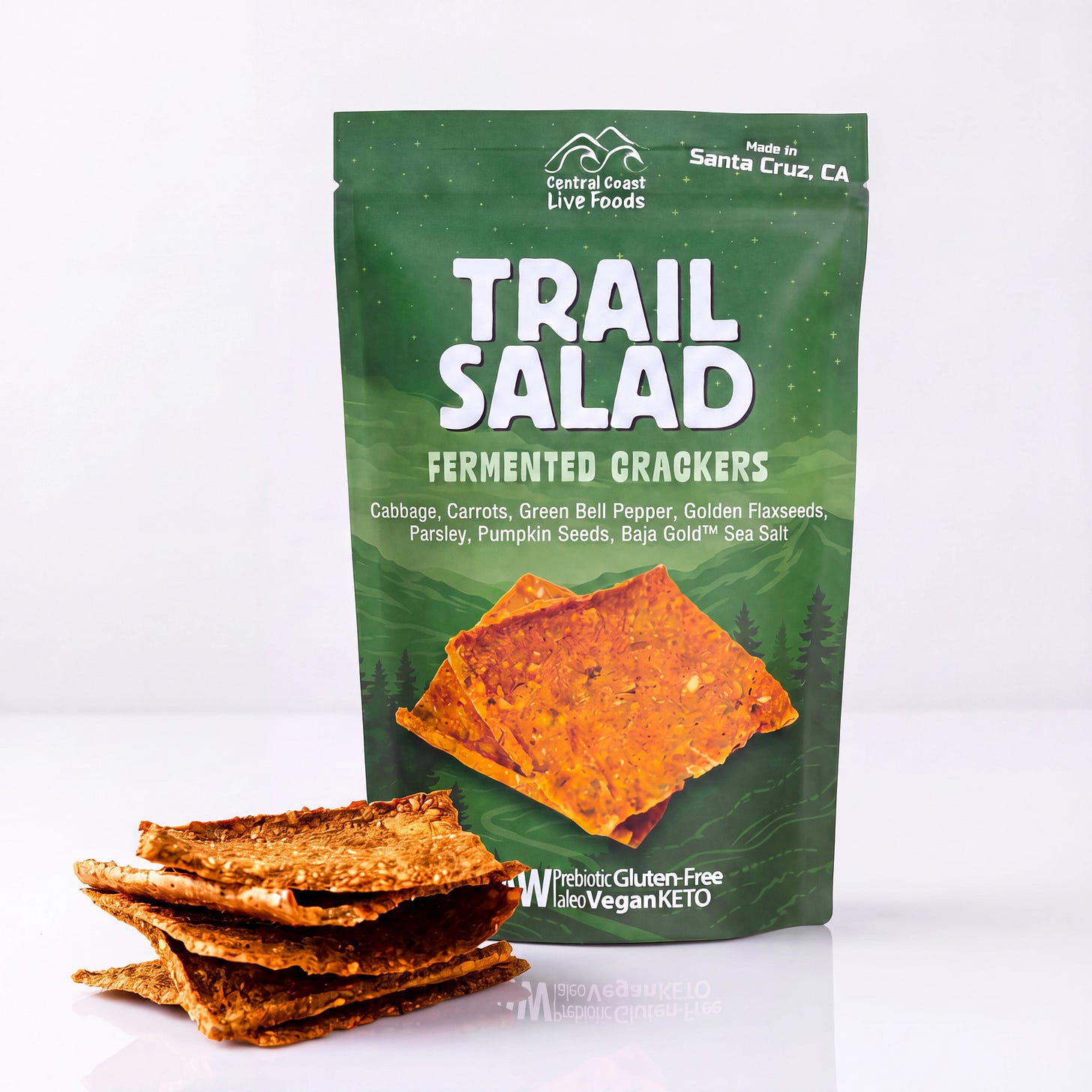 Trail Salad | Organic Fermented Crackers