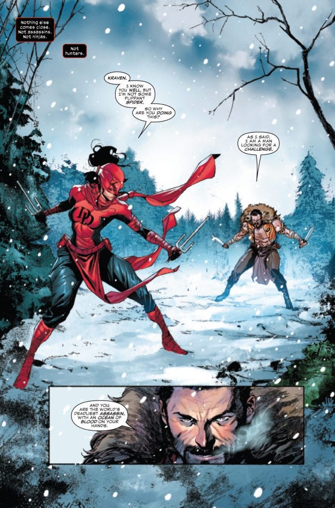 marvel comics exclusive preview daredevil woman without fear