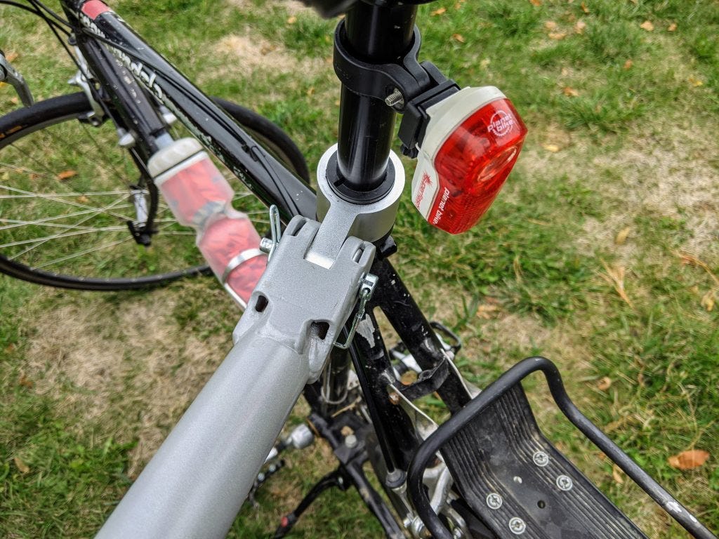 Weehoo's awesome seat connector