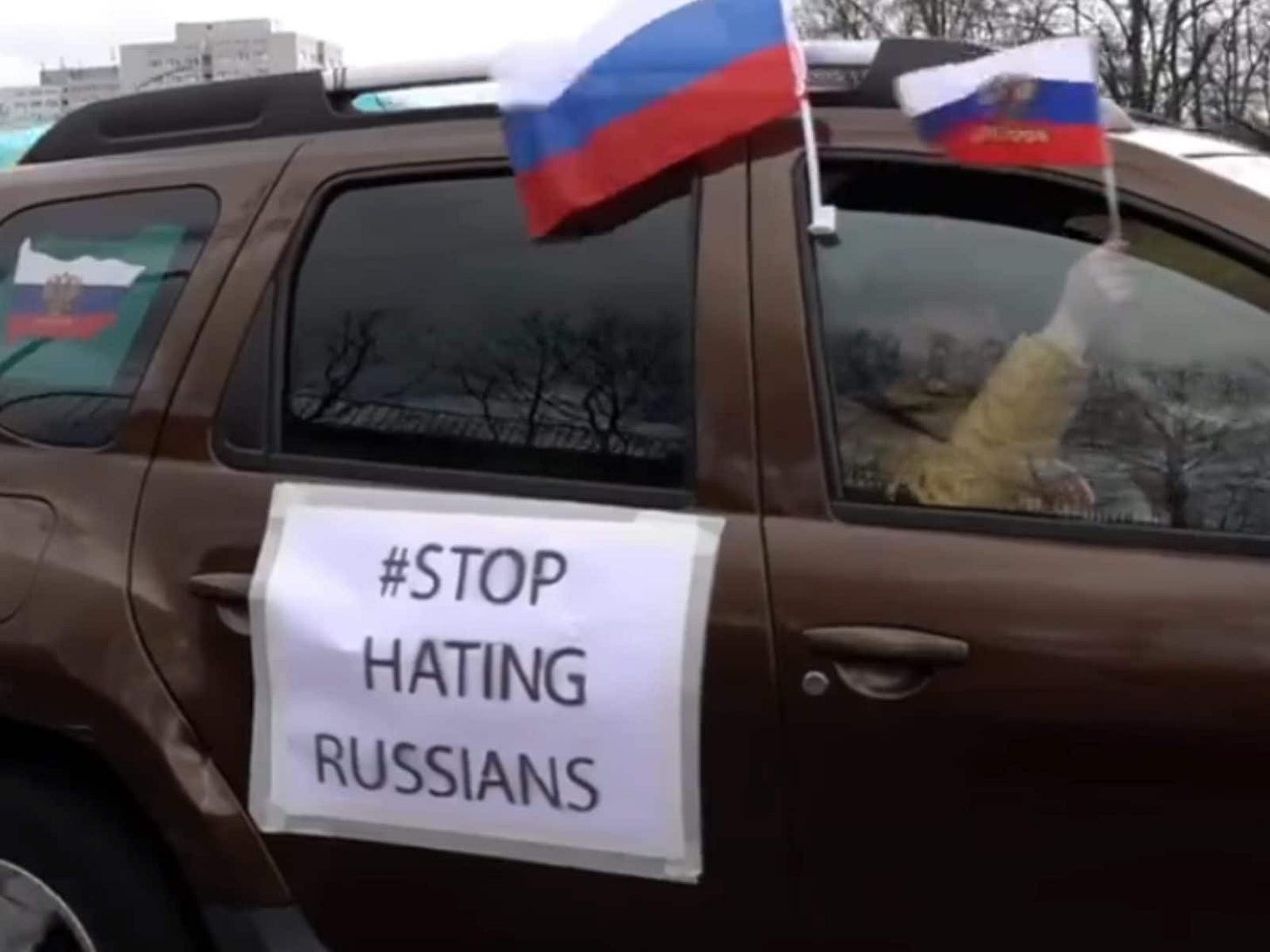 Rally In Berlin Against Russophobia After Reports Of Attacks On Russophone  Children, Businesses Surface