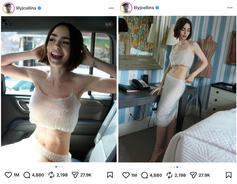 A collage of a person in a white outfit

AI-generated content may be incorrect.