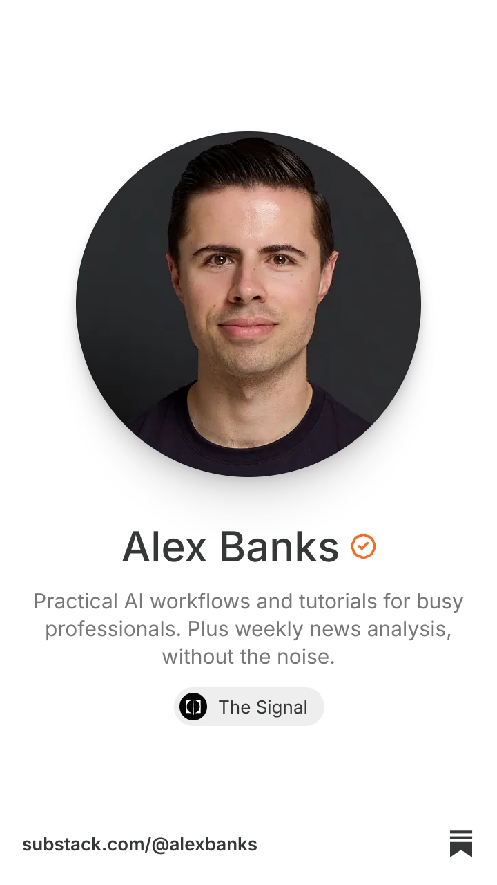 Alex Banks | Substack