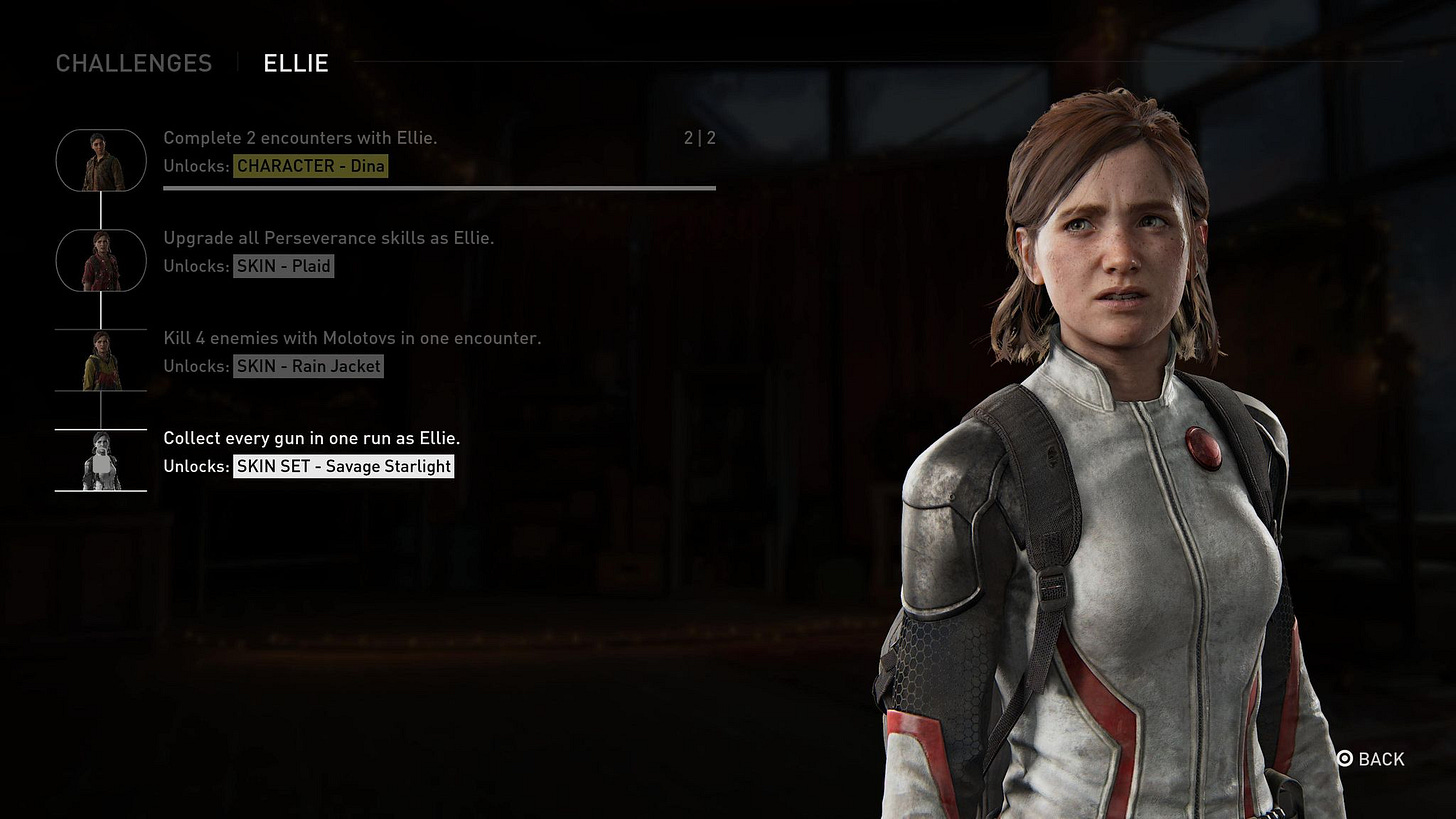 How To Unlock All Of The Skins In The Last Of Us Part 2's No Return Mode