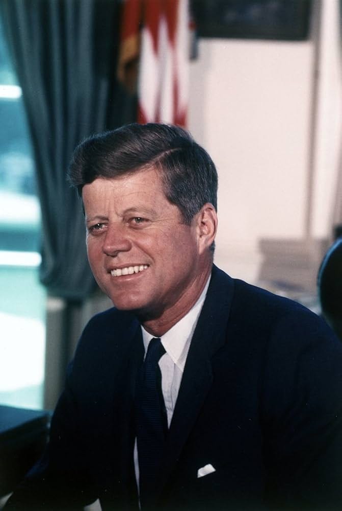 John F Kennedy JFK Smiling White House Presidential Color Photo Historical  American Photos 8x12