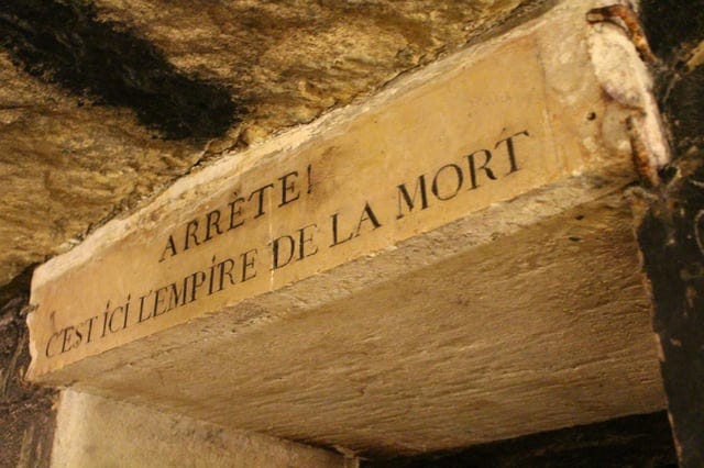 r/ScarySigns - "Stop! This is the Empire of the Dead!"