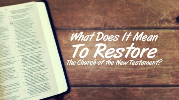 restore church restore church